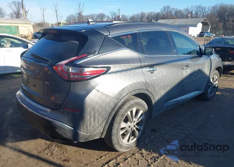 2018 Nissan Murano Sv из США, поврежденный, VIN 5N1AZ2MG2JN105894